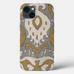 Ochre Ikat II iPhone 13 Case