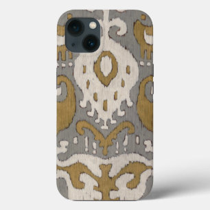 Ochre Ikat II iPhone 13 Case