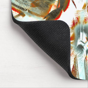 Ochre texture with pixelated kink and scratches th mouse mat