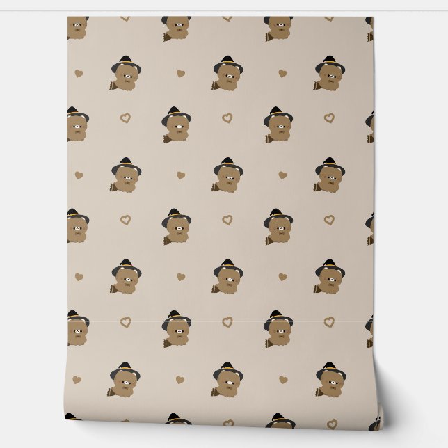 Ocicat Witch Wallpaper (Unrolling)