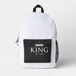 Oclok printed backpack