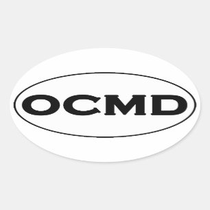 OCMD Oval Logo Sticker