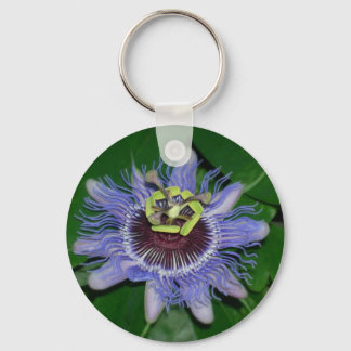 Ocoee flower Passiflora caerulea Passion flower Key Ring