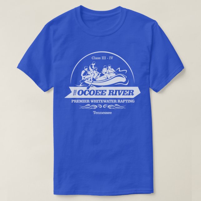 Ocoee River (rafting2) T-Shirt (Design Front)