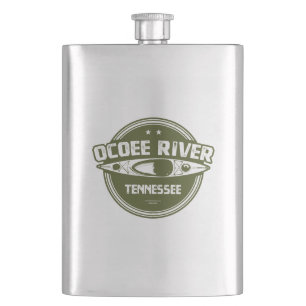 Ocoee River, Tennessee Hip Flask