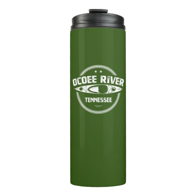 Ocoee River, Tennessee Thermal Tumbler (Front)