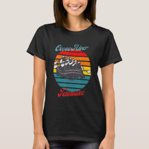 Ocoee River Tennessee White Water Rafting Canoeing T-Shirt