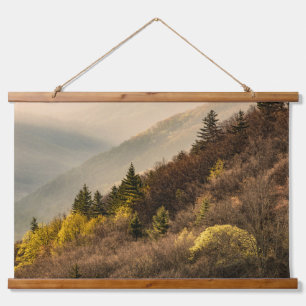 Oconaluftee Valley Overlook North Carolina Hanging Tapestry
