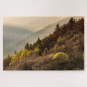 Oconaluftee Valley Overlook North Carolina Jigsaw Puzzle