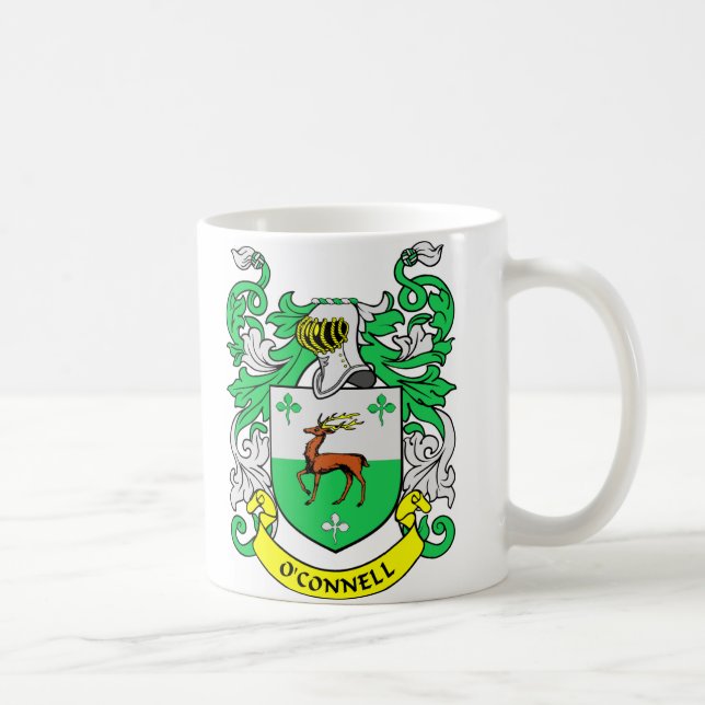 O'CONNELL Coat of Arms Coffee Mug (Right)