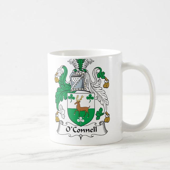 O'Connell Family Crest Coffee Mug (Right)