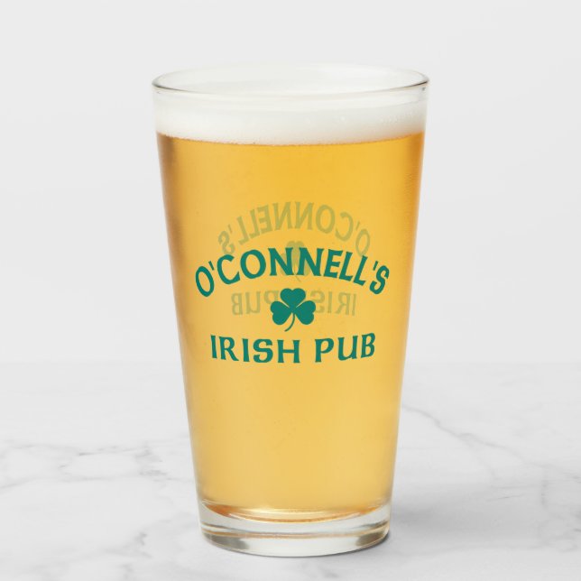 O'Connell's Irish Pub  Glass (Front Filled)