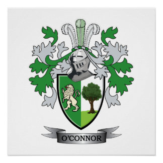 O'Connor Coat of Arms Poster