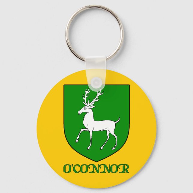 O'Connor Family Shield Keychain (Front)
