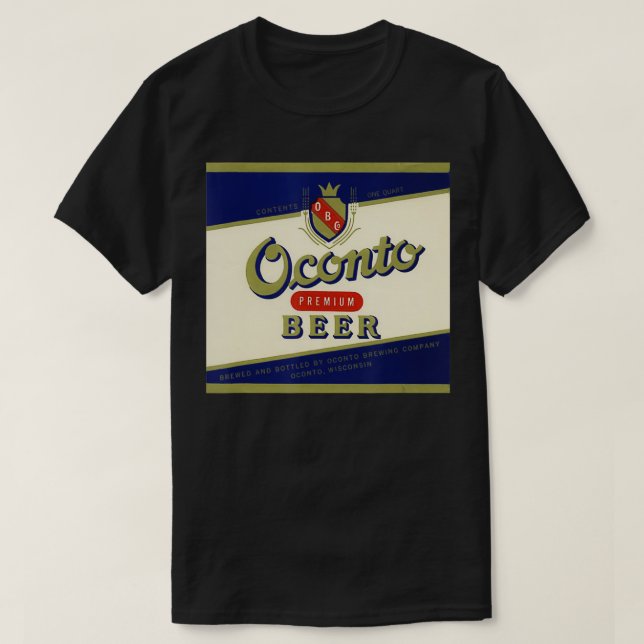 Oconto Beer  T-Shirt (Design Front)
