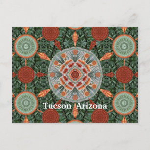 Ocotillo Mandala Array Postcard