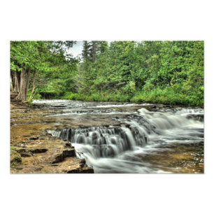 Ocqueoc Falls, Michigan Photo Print