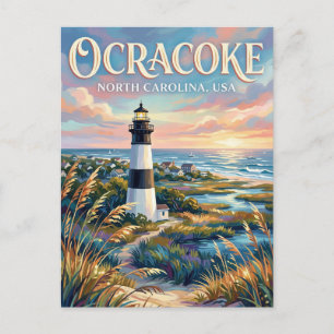 Ocracoke Island, North Carolina USA Postcard