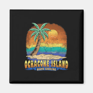 Ocracoke Island North Carolina Vintage Distressed Magnet