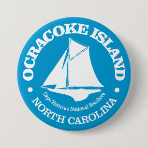 Ocracoke Island (sloop) 7.5 Cm Round Badge