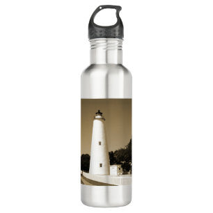 Ocracoke Lighthouse Aluminium Water Bottle