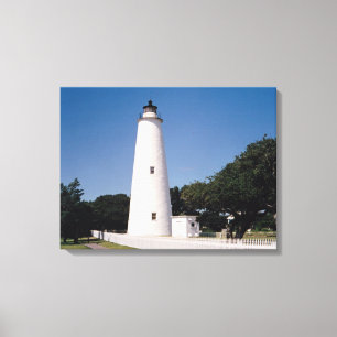 Ocracoke Lighthouse Canvas Print