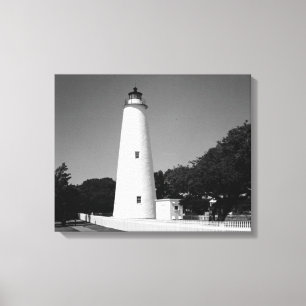 Ocracoke Lighthouse Canvas Print