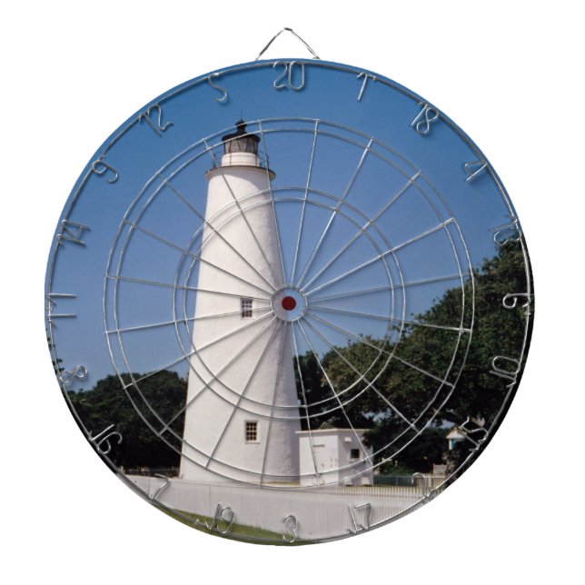 Ocracoke Lighthouse Dartboard (Front)
