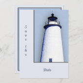 Ocracoke Lighthouse Invitation (Front/Back)