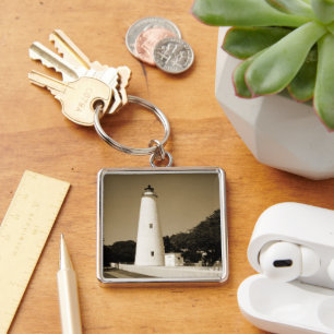 Ocracoke Lighthouse Key Ring