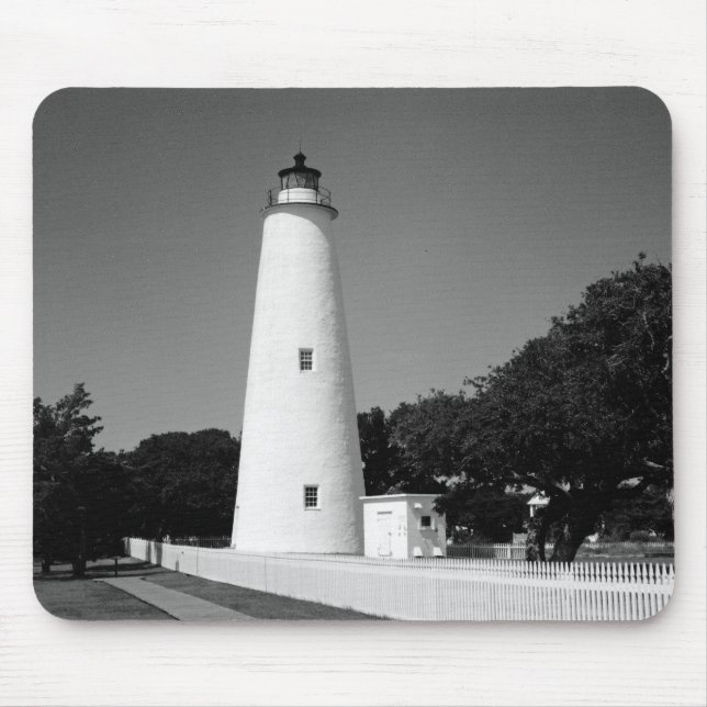 Ocracoke Lighthouse Mouse Mat (Front)