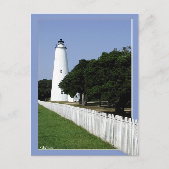 Ocracoke Lighthouse Postcard (Front)
