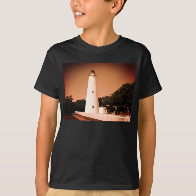Ocracoke Lighthouse  T-Shirt (Front)