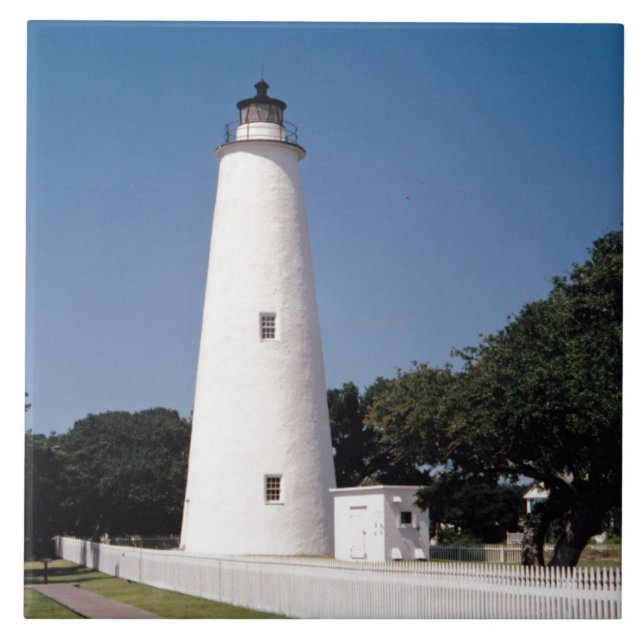Ocracoke Lighthouse Tile (Front)