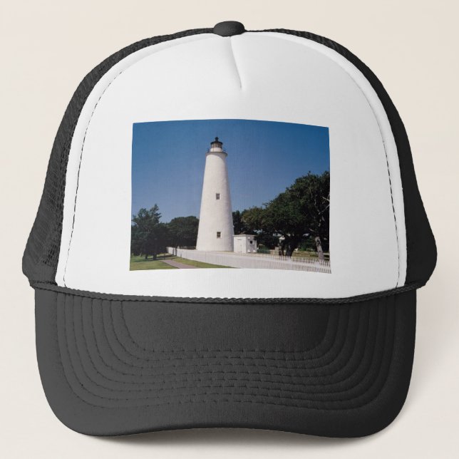Ocracoke Lighthouse Trucker Hat (Front)