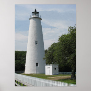 Ocracoke, North Carolina Lighthouse Print
