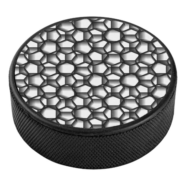 Octagon Lace Hockey Puck (3/4)