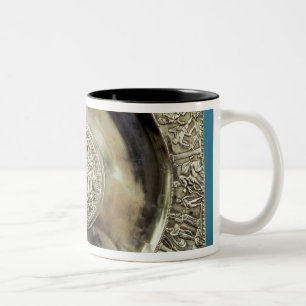 Octagonal Dish from Kaiseraugst, Roman Two-Tone Coffee Mug