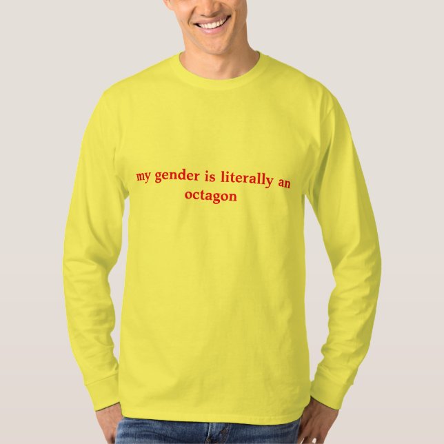 octagonal gender T-Shirt (Front)