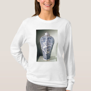 Octagonal 'Mei- P'ing' vase with white T-Shirt