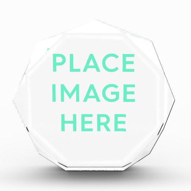 Octagonal Photoblock - Photo Block (Front)