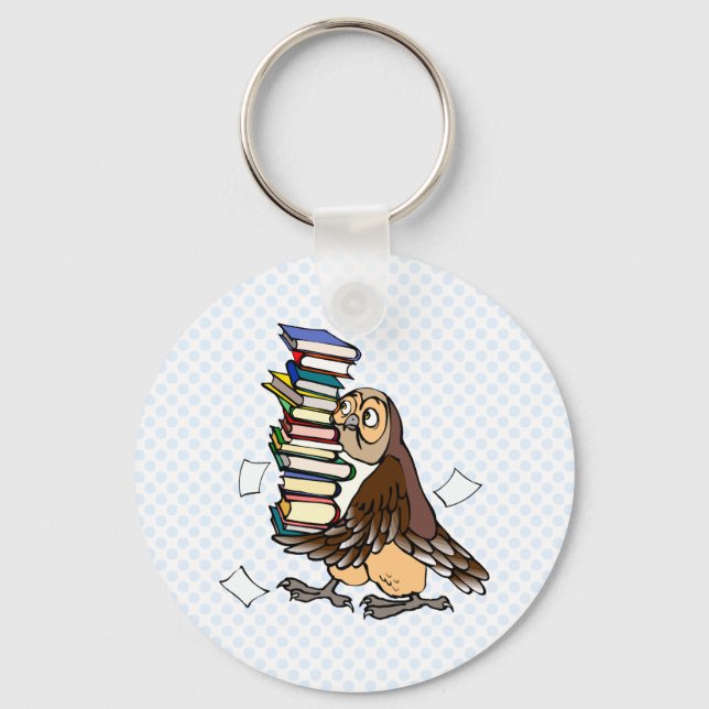 Octavian Owl Key Ring (Front)