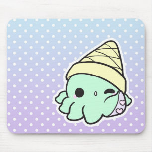 Octi-Cream Mouse Mat