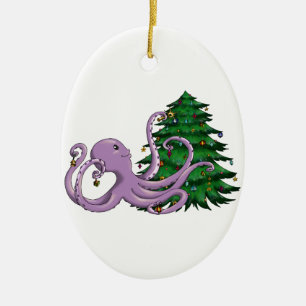 Octi Tree Ceramic Tree Decoration