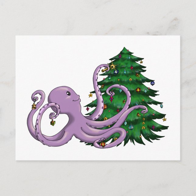 Octi Tree Postcard (Front)