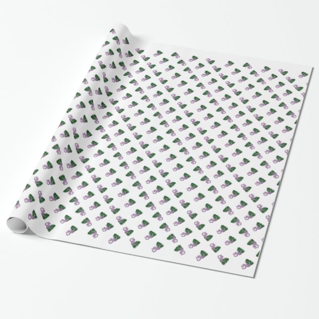 Octi Tree Wrapping Paper (Unrolled)