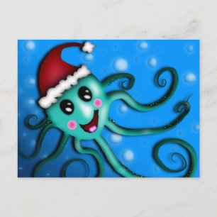 Octo Claus, postcard