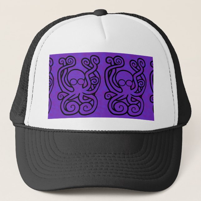 Octo-Doodle-Pus Trucker Hat (Front)