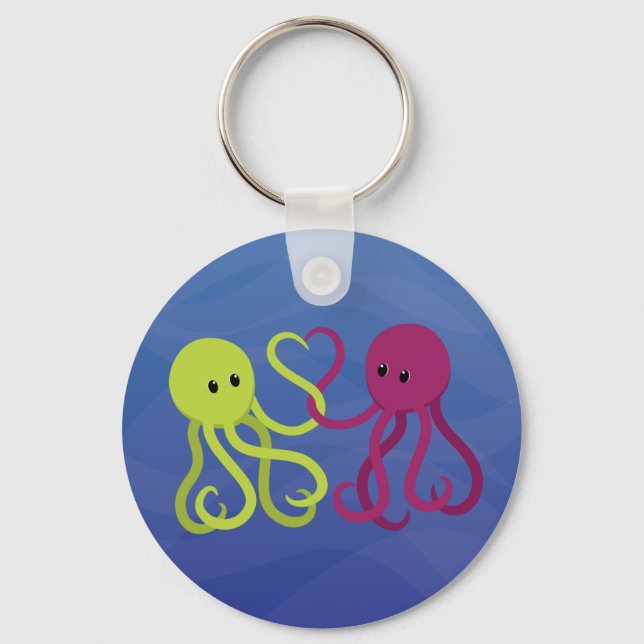 Octo Love Key Ring (Front)