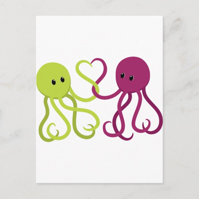 Octo Love Postcard (Front)